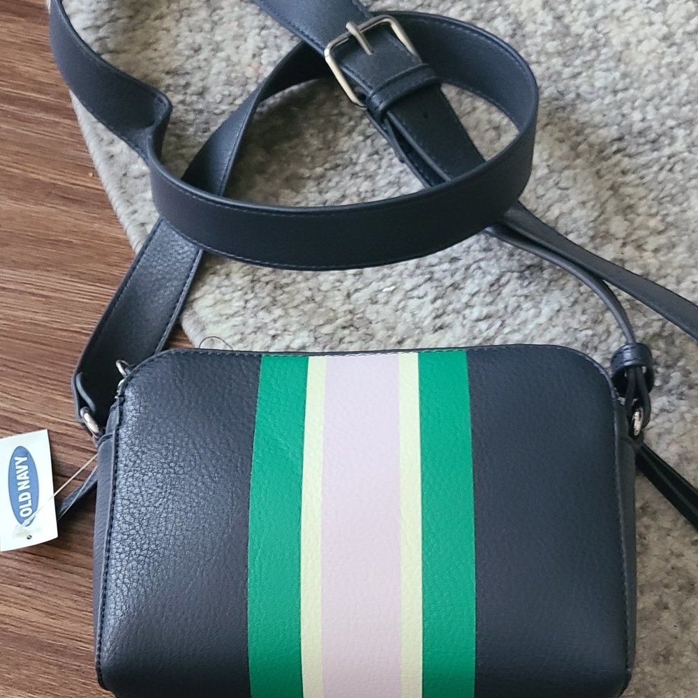 Navy purse
